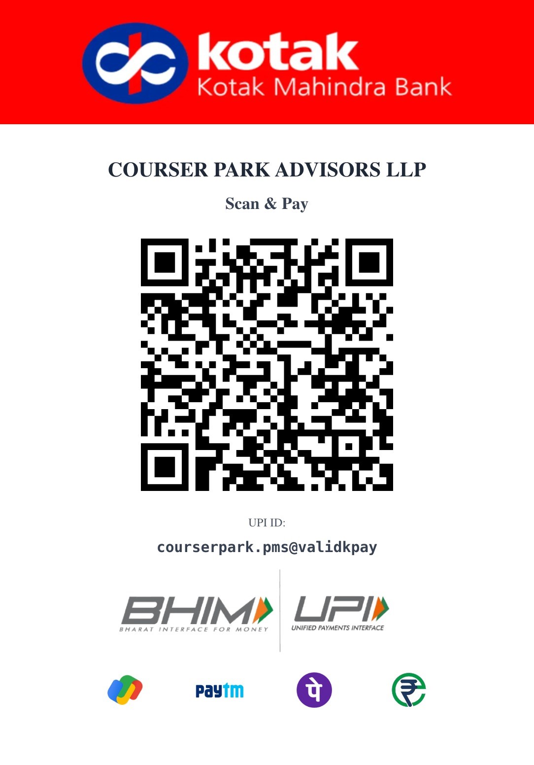 UPI QR Code